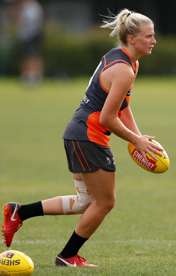 SLIDER-TEAMRND1AFLW.png Christina Bernadi will make her GIANTS debut on Sunday. - AFLW,GWS Giants,Brisbane Lions